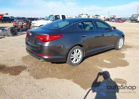 2013 Kia Optima Ex из США, поврежденный, VIN 5XXGN4A77DG203555